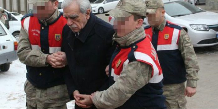 Imprisoned former Mardin Co-mayor Ahmet Türk hospitalized