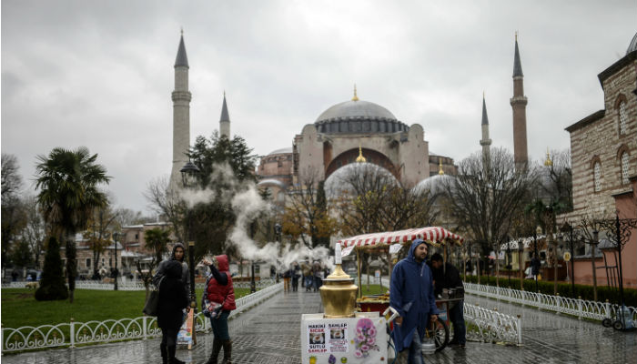 Hagia Sophia to be opened to Muslim prayer by AKP, daily claims