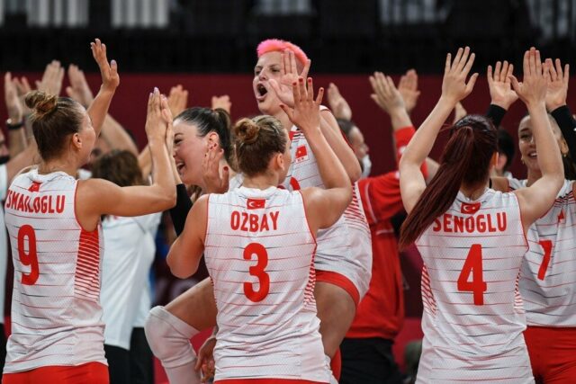 Turkey S Women S Volleyball Team Starts Olympics With Win Over China Turkish Minute