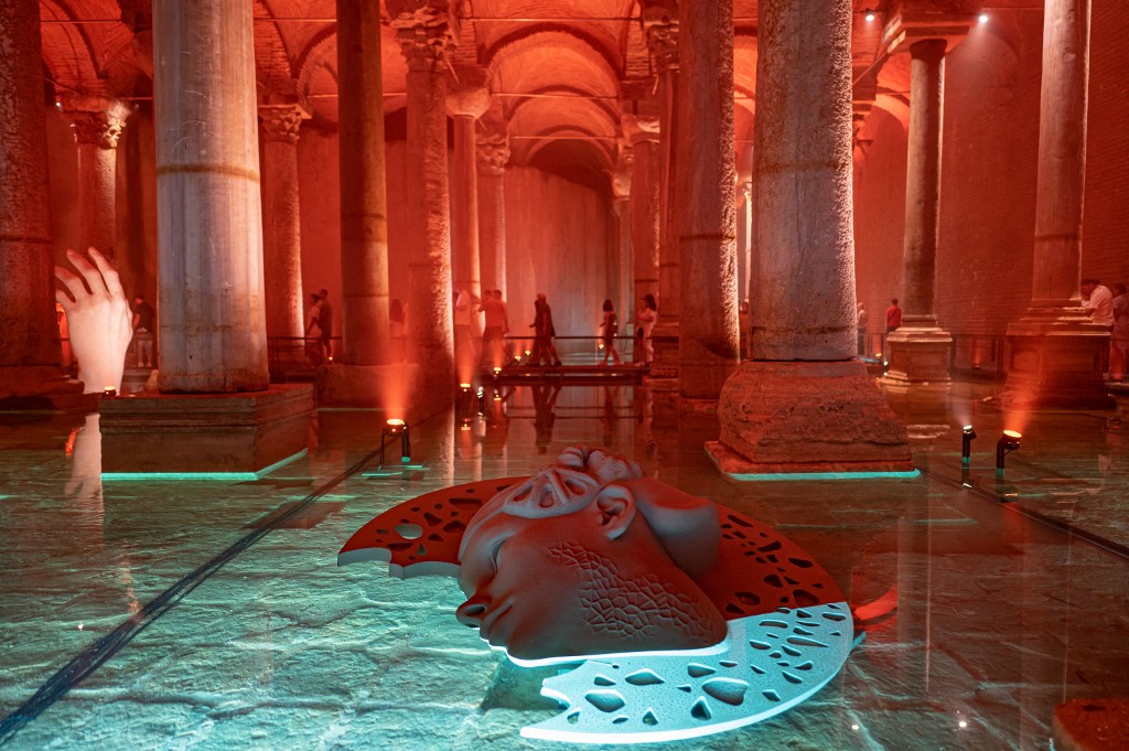 Mystical water underworld of past empires reopens in İstanbul Turkish