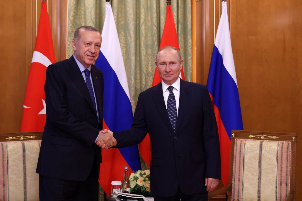 President Recep Tayyip Erdogan- Russian President Vladimir Putin