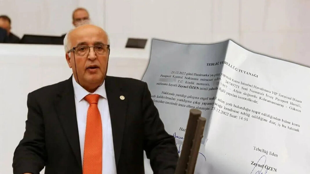 HDP lawmaker Zeynel Özen