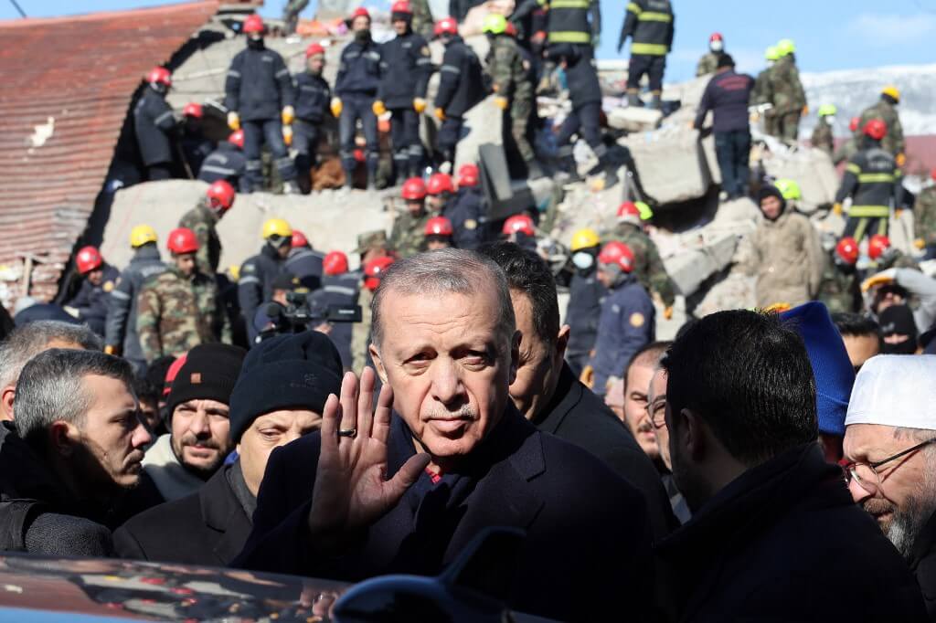 Recep Tayyip Erdogan quake