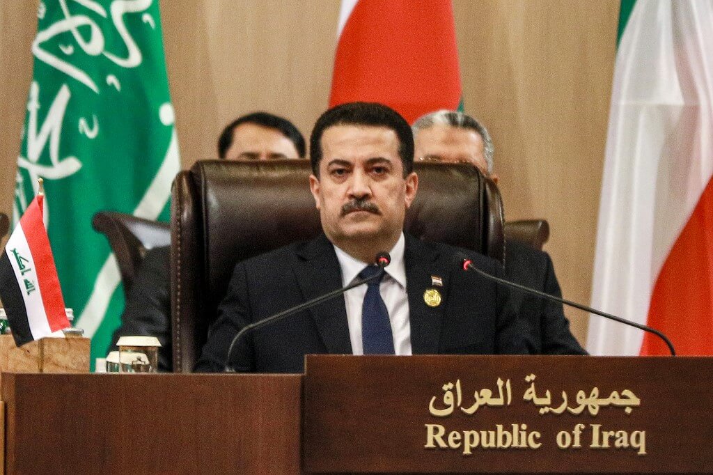 Iraqi Prime Minister Mohamed Shia al-Sudani