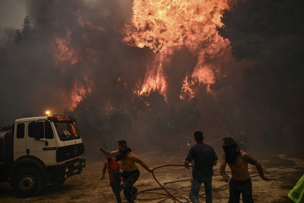 Greece fire