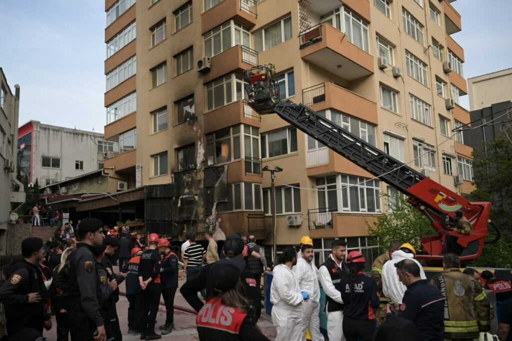 Istanbul fire