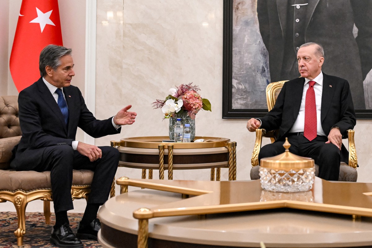 Blinken asks Erdoğan for protection of Syrian civilians