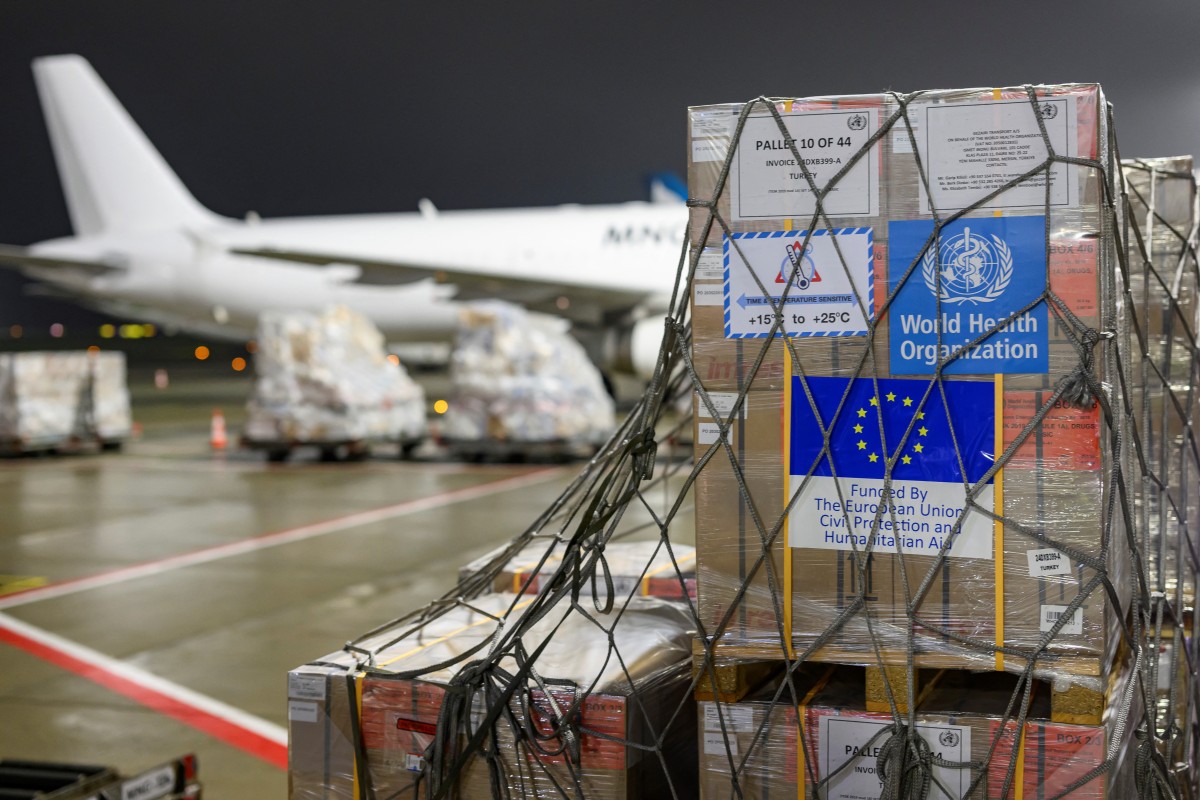 EU medical aid crosses into Syria from Turkey
