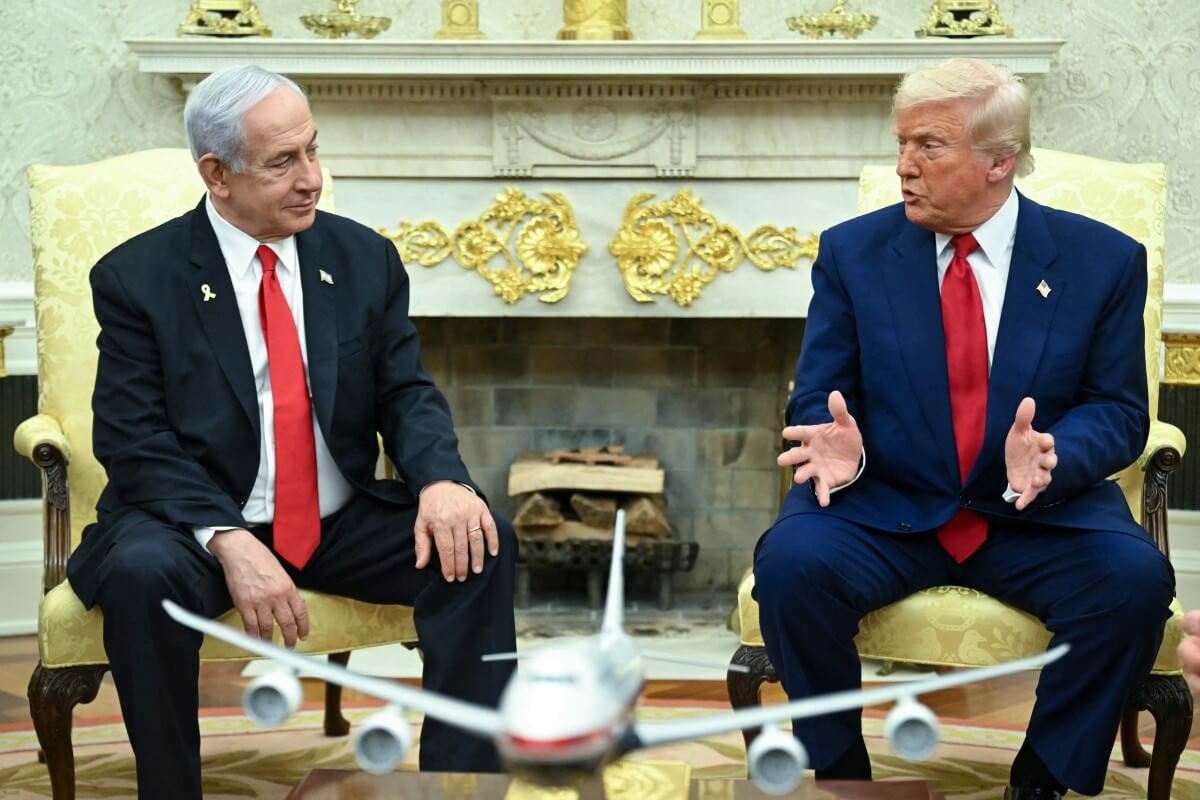 Trump says can ‘work out’ Israel-Turkey tensions over Syria