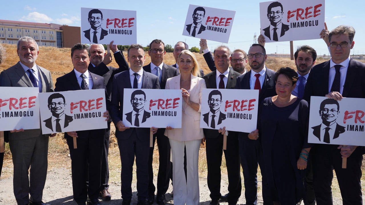 European mayors, barred from visiting jailed İstanbul mayor, say he is ‘not alone’