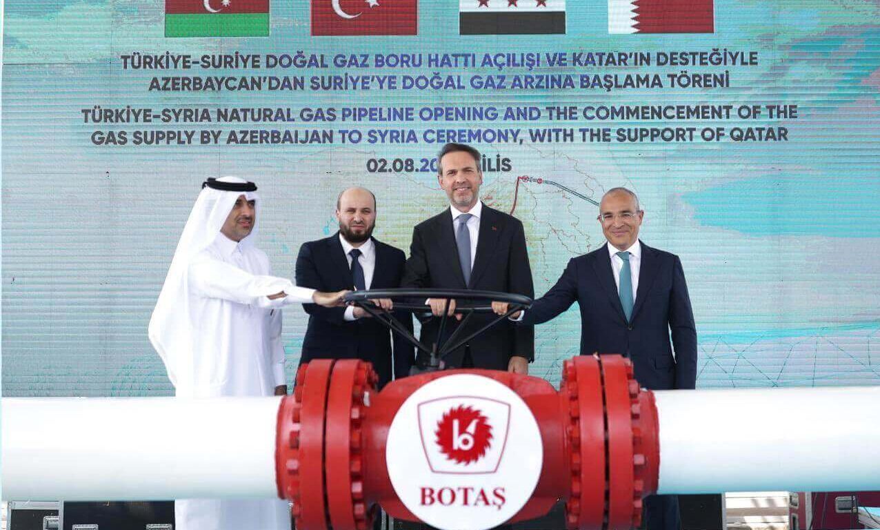 Turkey starts supplying Azerbaijani gas to boost Syria’s power output