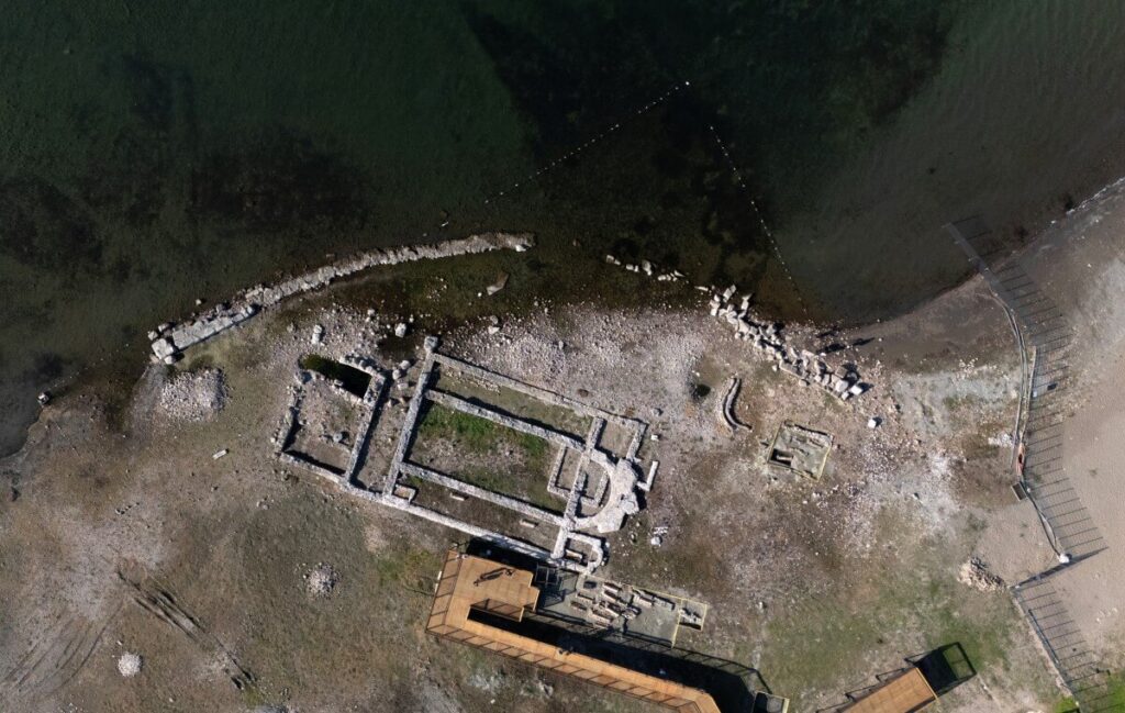 Basilica emerges from Turkish lake, offering clues to early Church