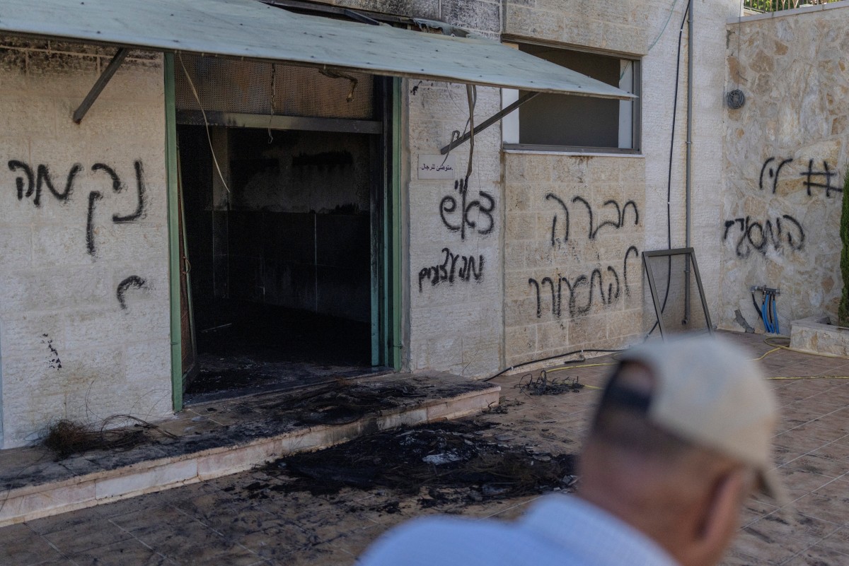 Turkey, 7 Muslim-majority countries blame Israel for West Bank mosque arson attacks