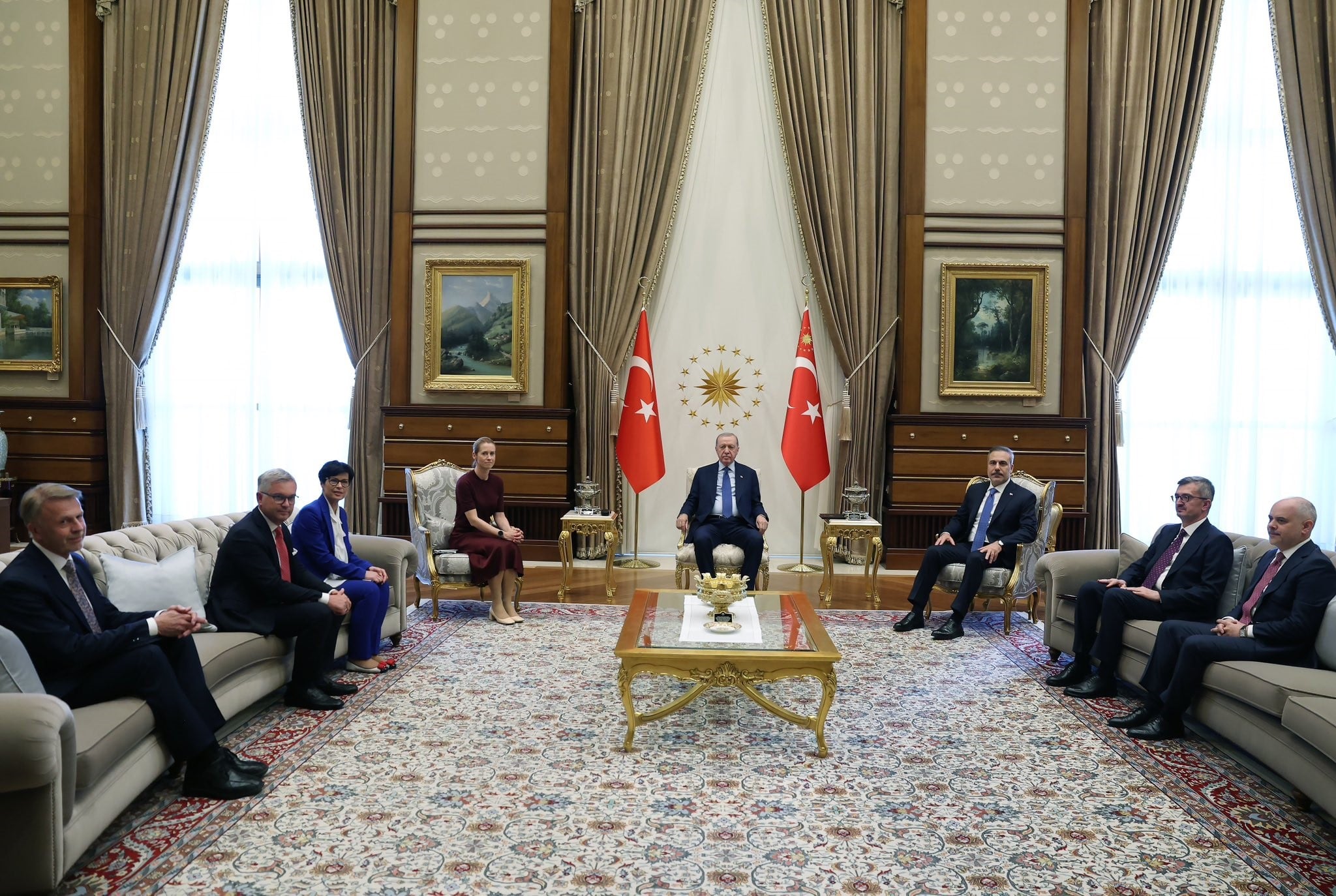 EU delegation meets with Erdoğan before NATO summit amid criticism over crackdown